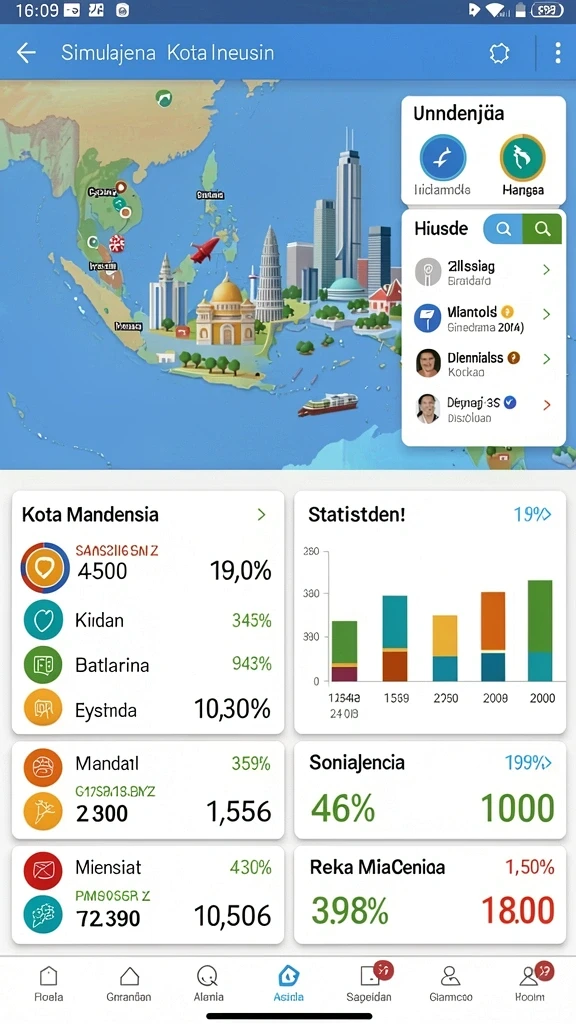 Tampilan menarik dari permainan slot pilihan.