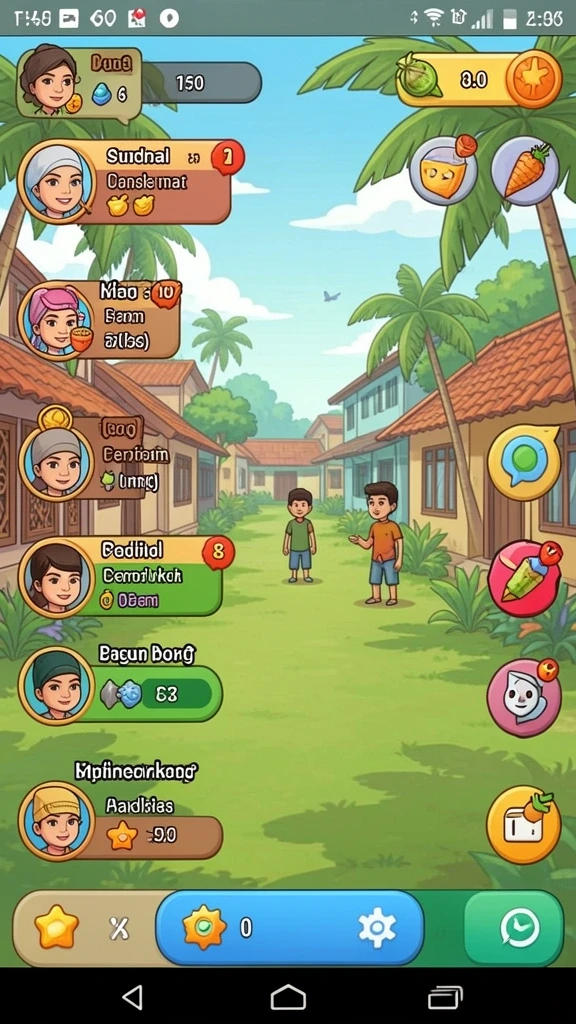 Contoh gameplay yang seru dan menantang level tinggi.
