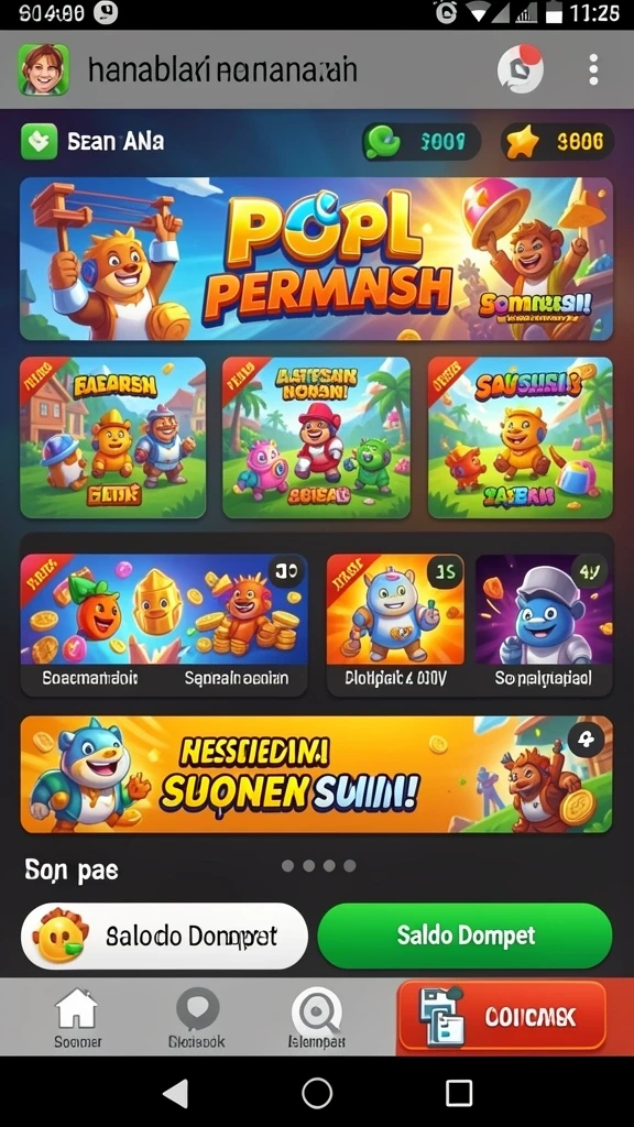Fitur sosial yang memungkinkan interaksi antar pemain.