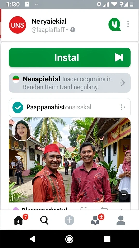 Tampilan antarmuka yang ramah pengguna dan menarik.