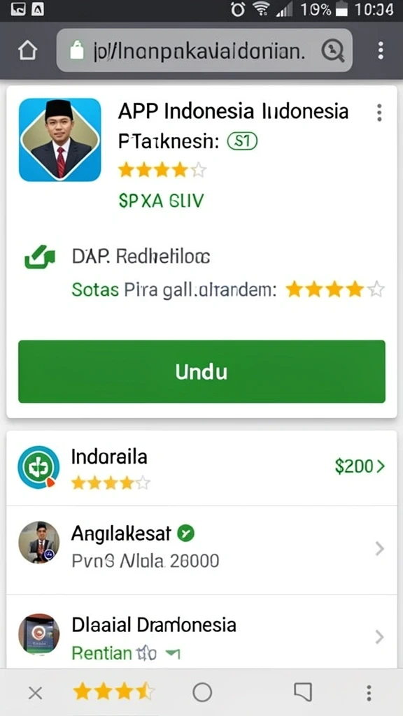 Tampilan antarmuka game yang menarik dan intuitif.