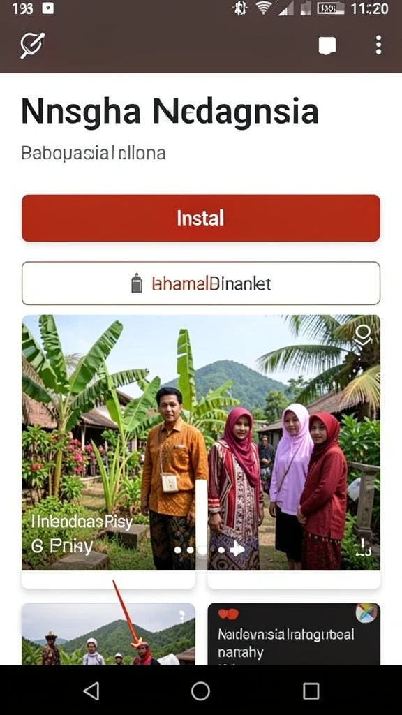 Menu navigasi yang mudah diakses dan intuitif.