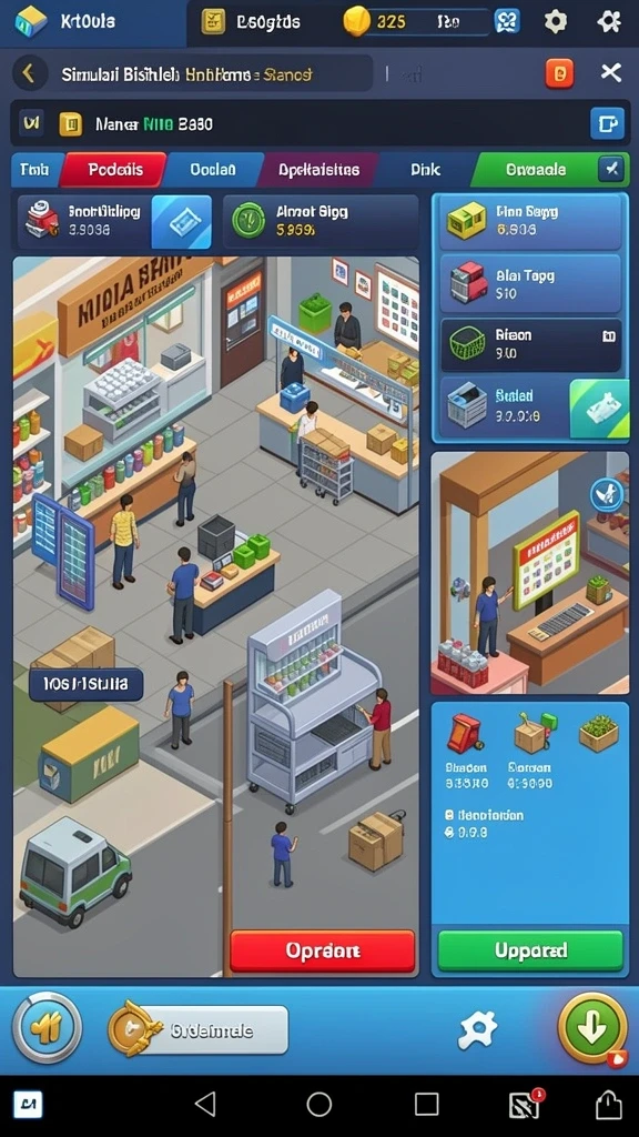 Screenshot menunjukkan variasi permainan yang ditawarkan.