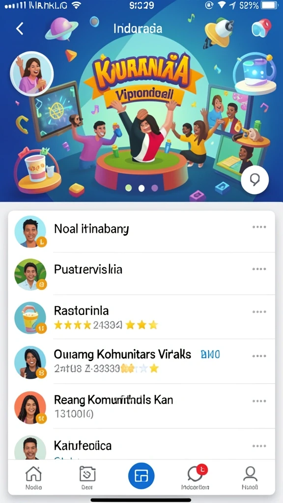 Karakter unik dengan kemampuan khusus.