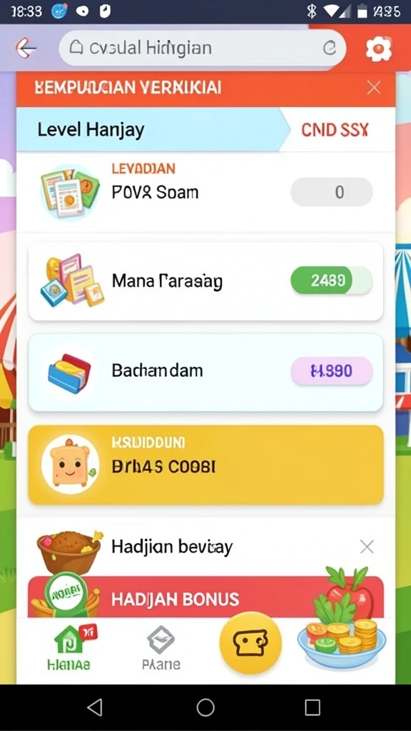 Tampilan antarmuka yang ramah pengguna.