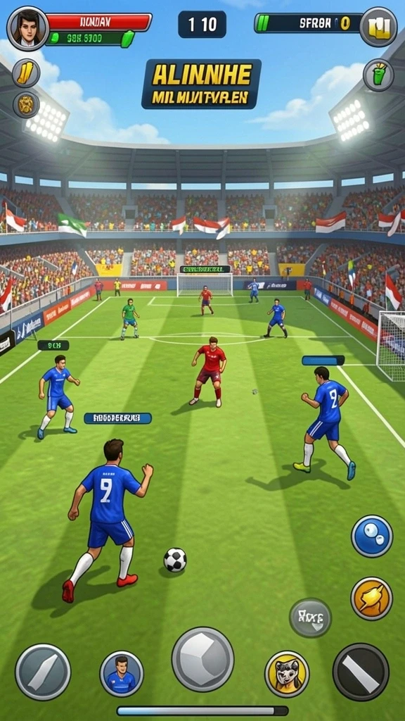 Tampilan awal yang menarik dan interaktif.