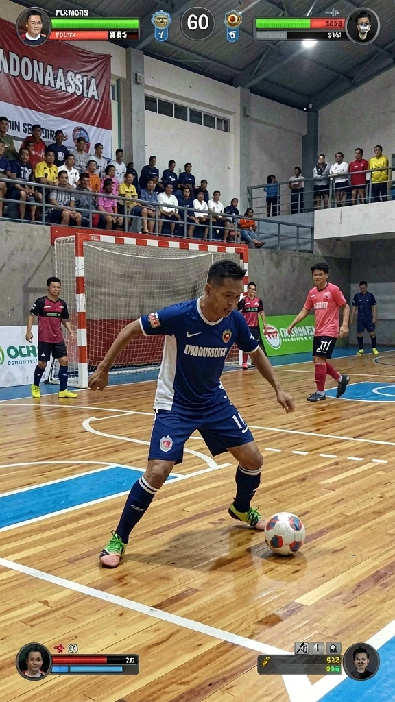 Berbagai permainan yang tersedia di dalam aplikasi.