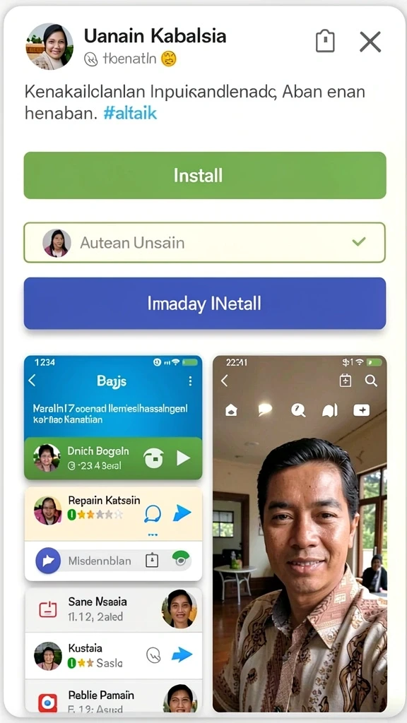 Tampilan utama DEWANUSA dengan antarmuka yang user-friendly.