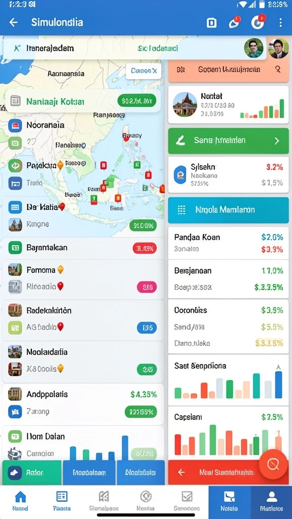 Grafis yang memukau dan penuh warna.