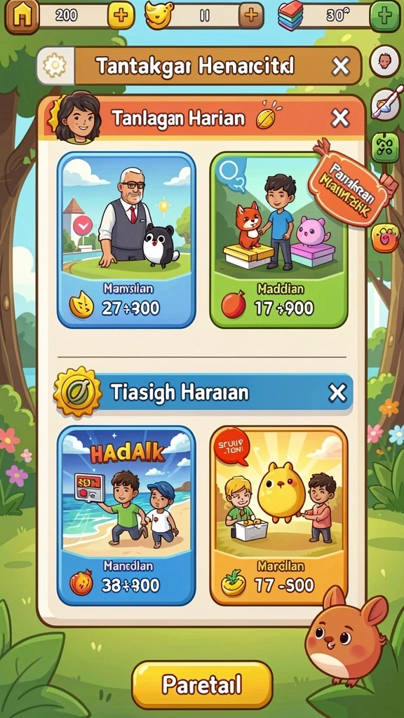 Sistem bonus yang menarik untuk pemain setia.