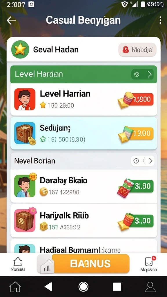Misi menarik dengan tantangan yang mengasah strategi.