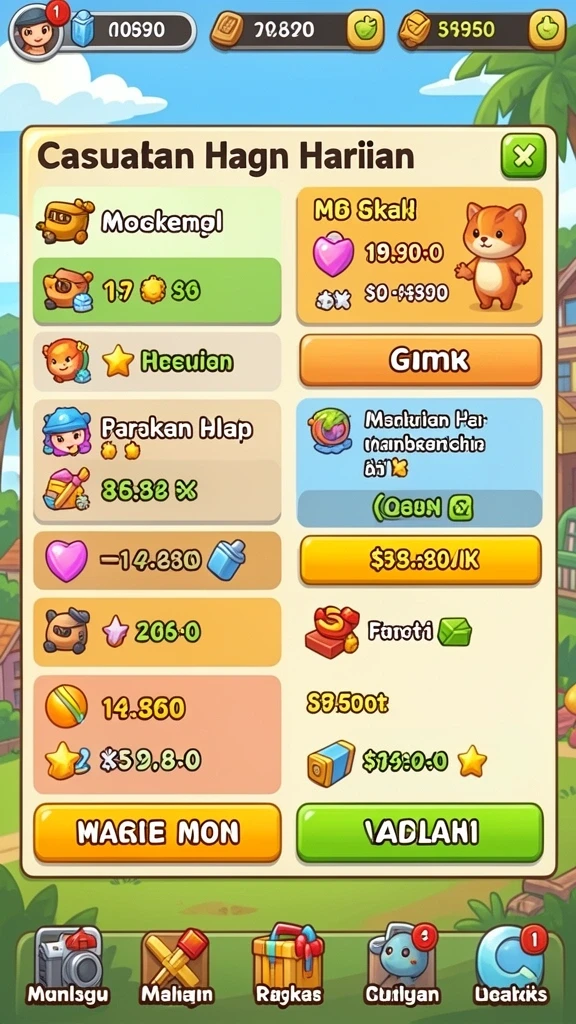 Mode permainan baru yang menambah keseruan dalam bermain.