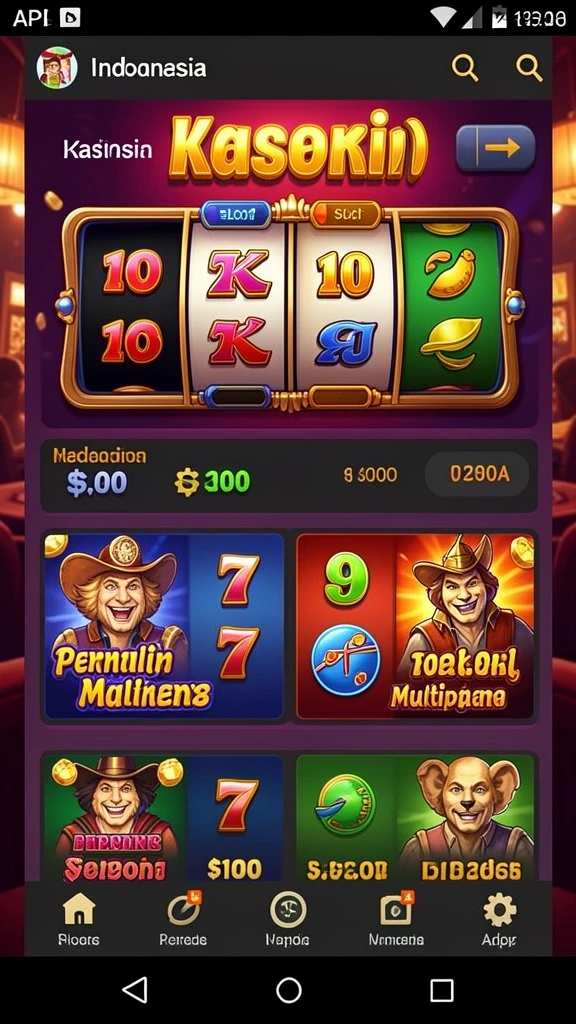 Screenshot permainan live casino yang interaktif.