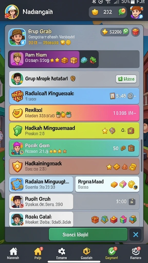 Tampilan antarmuka yang menarik dan user-friendly.