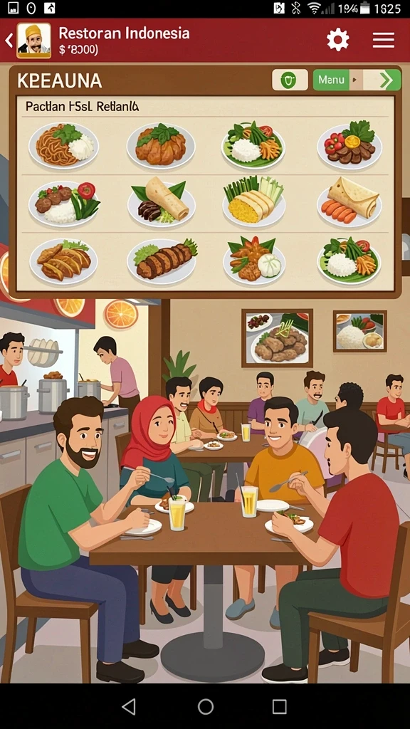 Mode permainan yang beragam dan menantang.