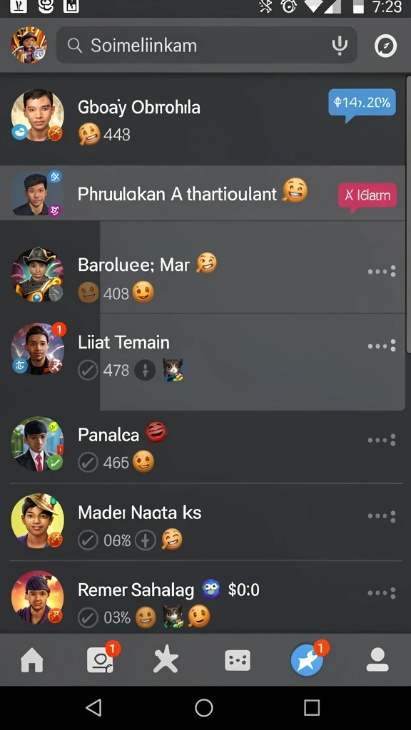 Karakter unik dengan kemampuan spesial.