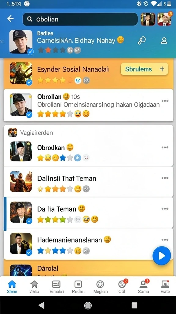 Tampilan antarmuka pengguna yang sederhana dan menarik.