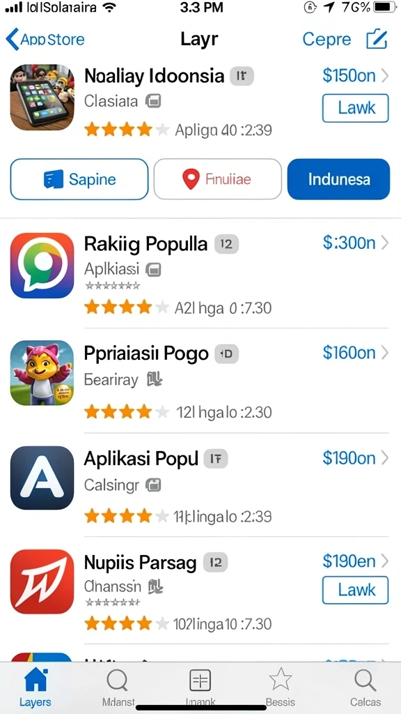 Tampilan antarmuka yang menarik dan mudah dinavigasi.
