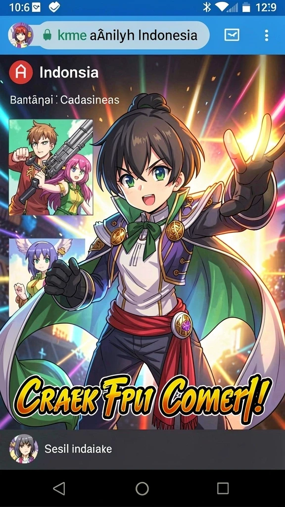 Screenshot memperlihatkan tantangan menarik dalam game.