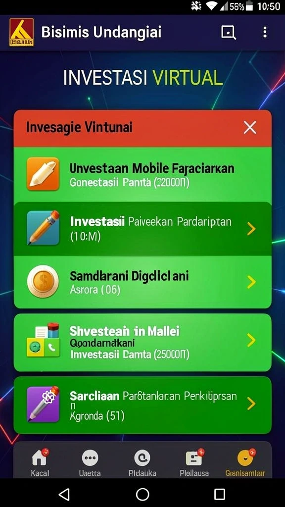 Tantangan seru yang menanti di setiap level.