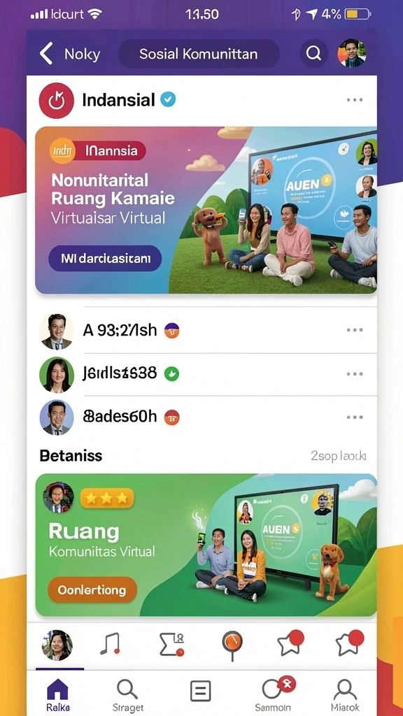 Berbagai pilihan genre film yang lengkap.