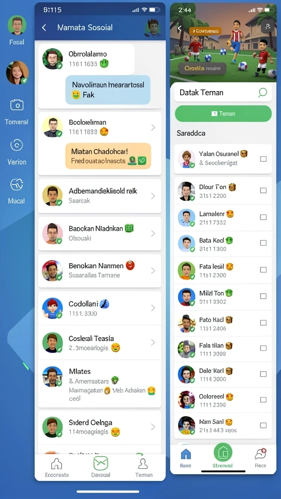 Tampilan antarmuka yang menarik dan responsif.