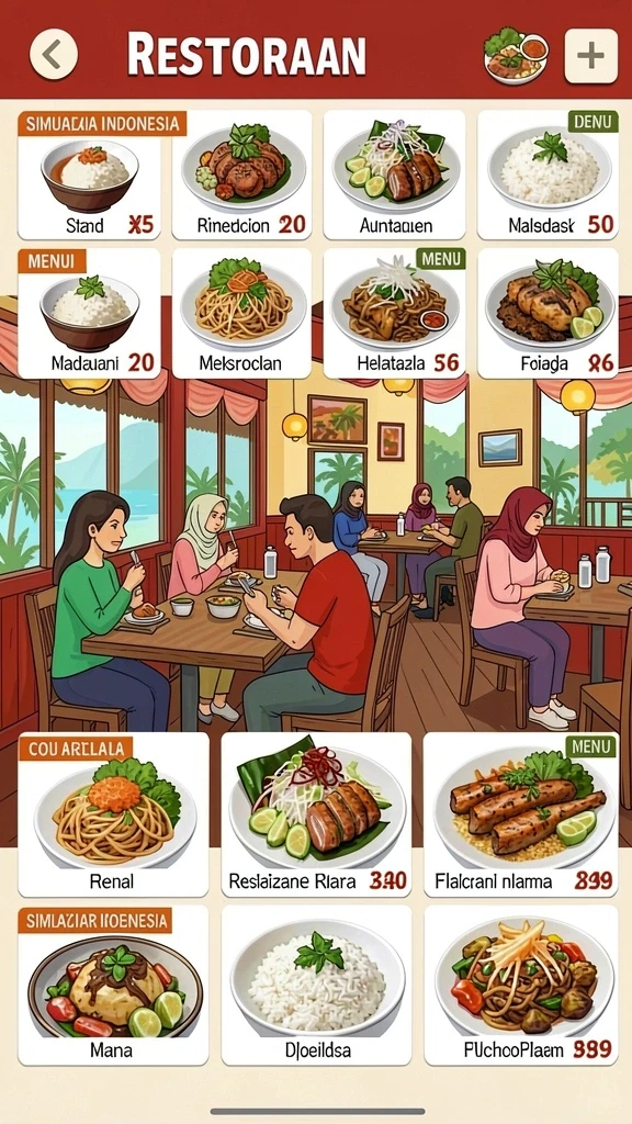 Berbagai permainan judi menarik tersedia di aplikasi.