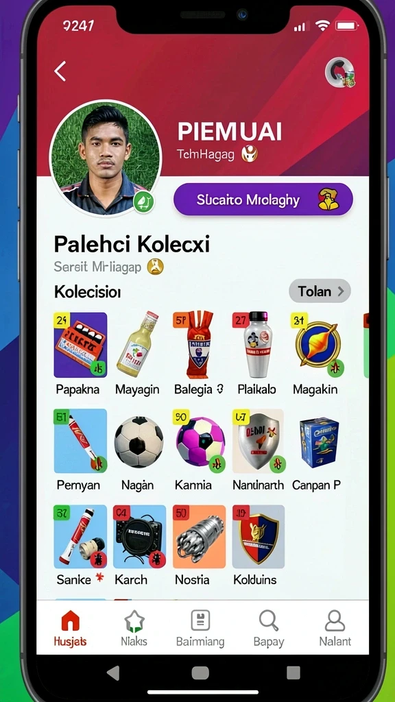 Karakter yang beragam dan menarik untuk dipilih.