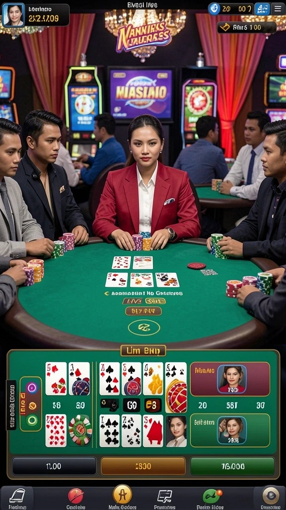 Menu permainan yang bervariasi dan kaya pilihan.