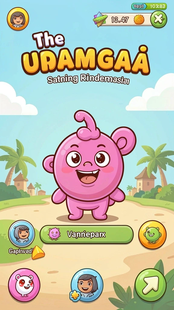 Screenshot menampilkan karakter utama dalam aksi.