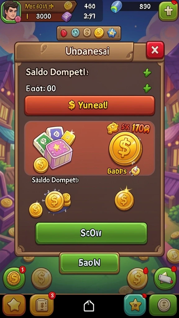 Tampilan awal aplikasi QUARKPLAY yang menarik.
