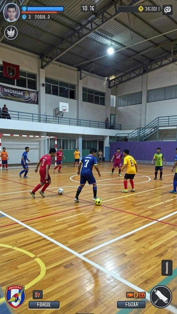 Screenshot menunjukkan grafik yang menarik selama gameplay.