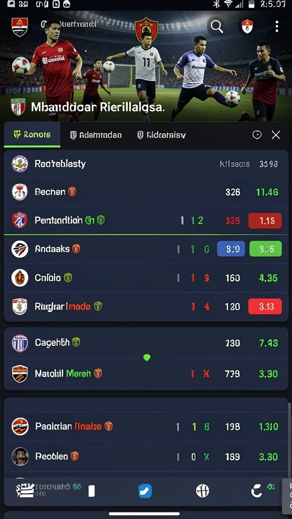 Fitur live draw yang menunjukkan hasil togel secara langsung.