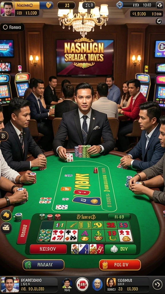 Fitur komunitas untuk berinteraksi dengan pemain lain.