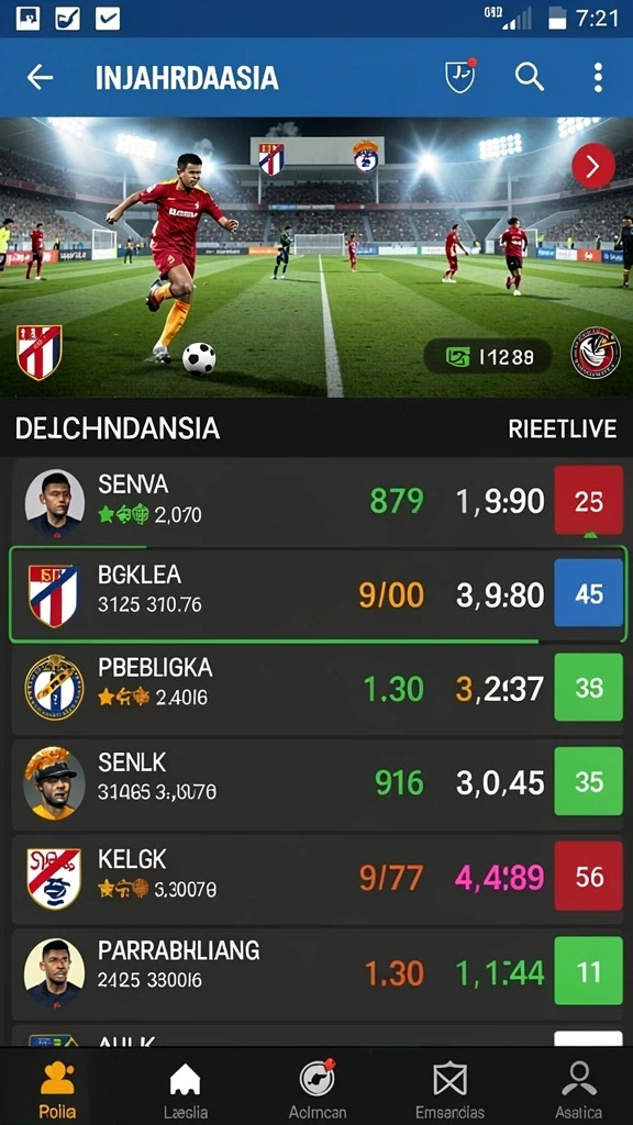 Tampilan awal yang menarik dan penuh warna.