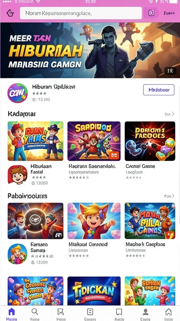 Tangkapan layar menampilkan antarmuka utama yang user-friendly.