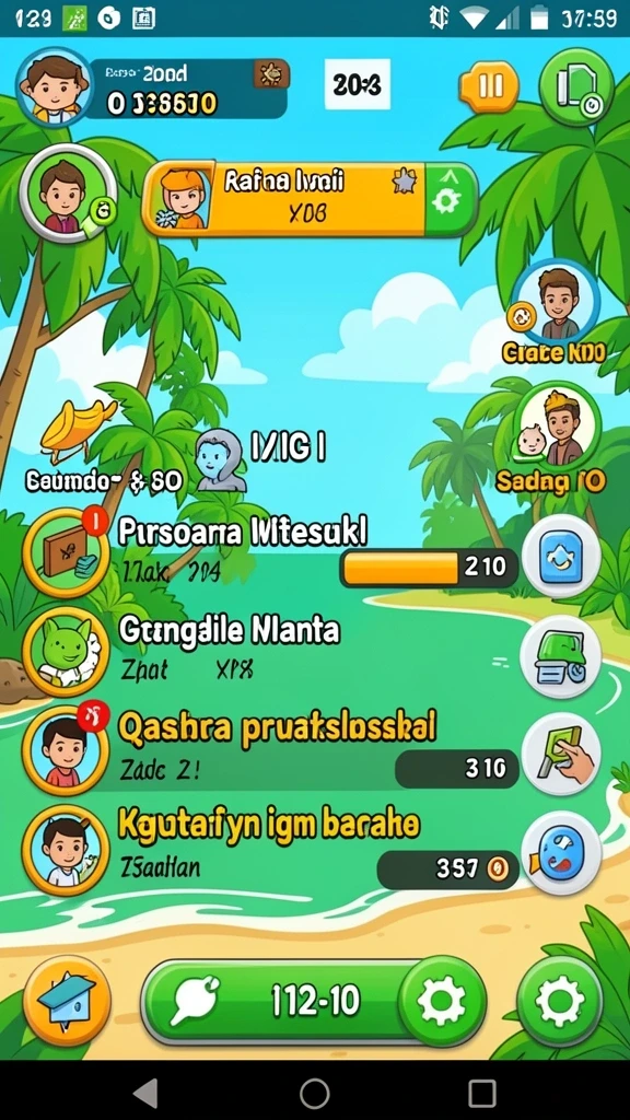 Sistem peringkat yang menantang untuk bersaing dengan teman.