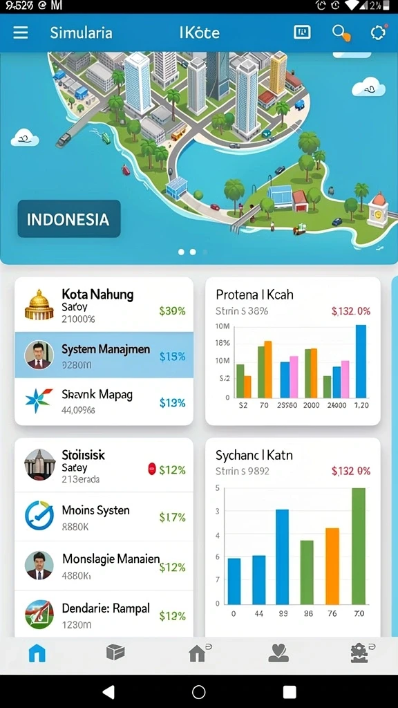 Tangkapan layar gameplay dengan grafis yang menakjubkan.