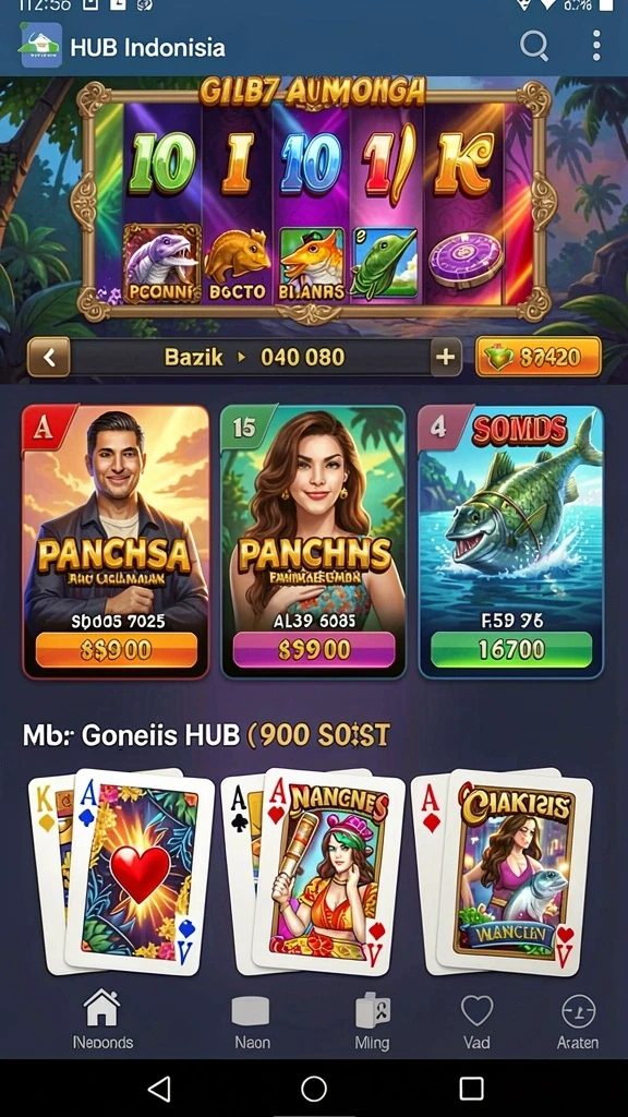 Bonus menarik yang ditawarkan setiap minggu.