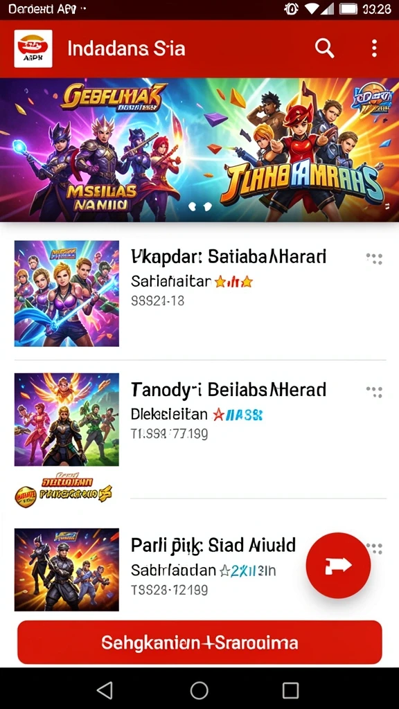 Tampilan antarmuka yang menarik dan mudah digunakan.