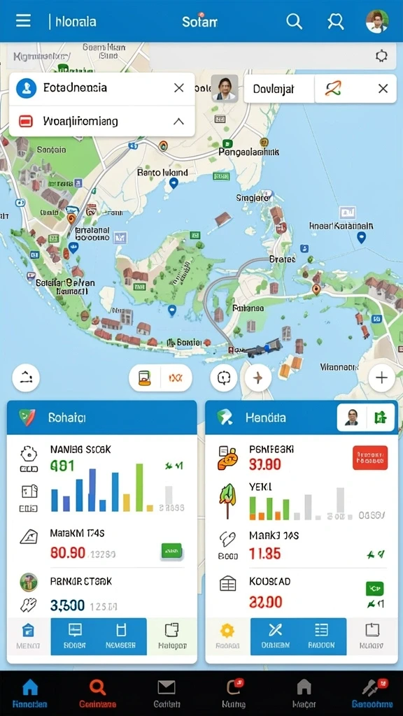 Tantangan seru di berbagai level menarik.